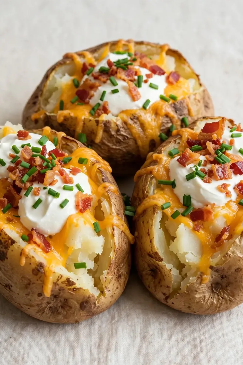 Simple Baked Potato Dinners (Loaded)