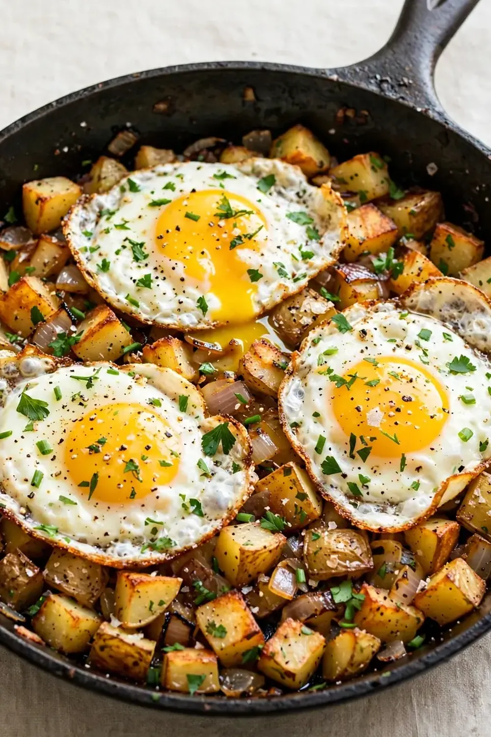 Crispy Potato and Egg Skillet
