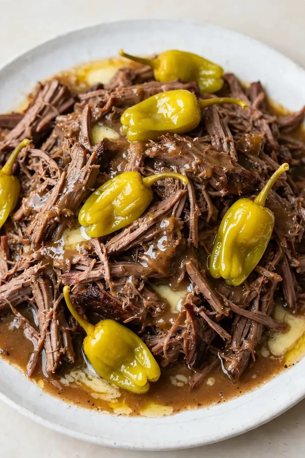 Slow Cooker Mississippi Pot Roast