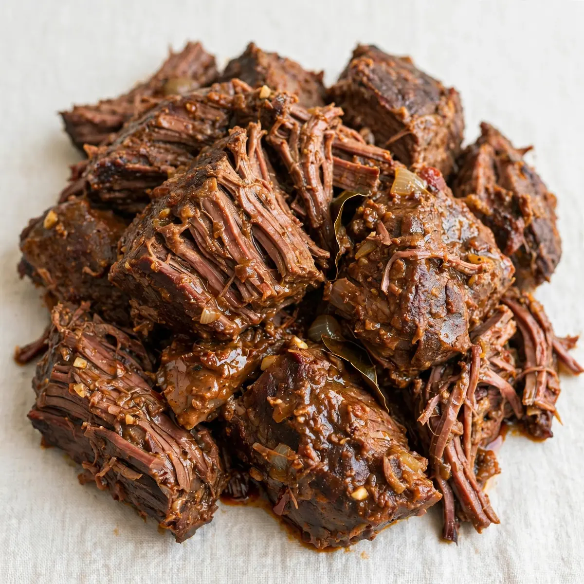 Langsam gegartes Rinder-Barbacoa aus dem Slow Cooker