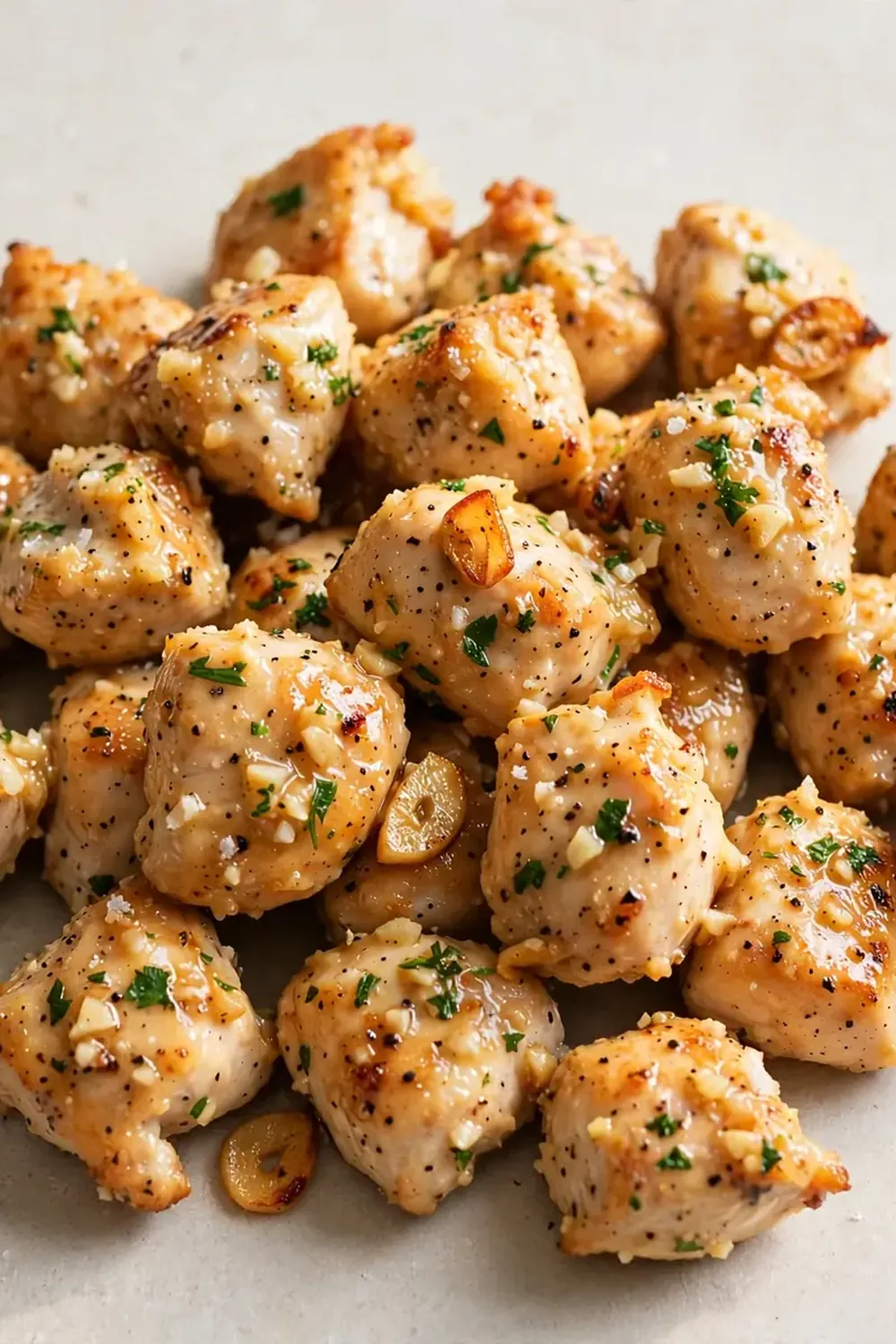 20-Minute Garlic Butter Chicken Bites