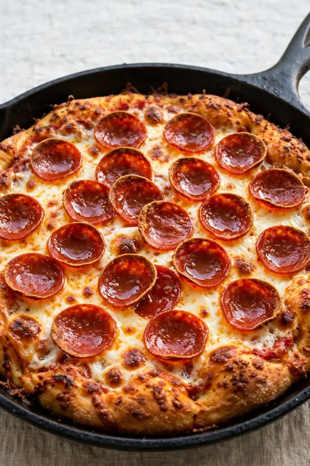 Cast Iron Skillet Pizza