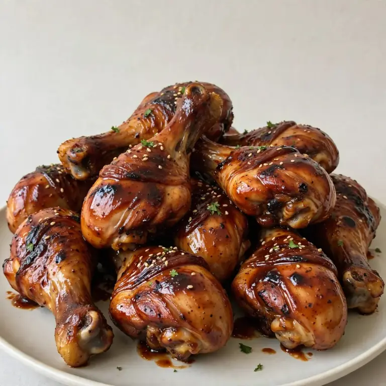 Restaurant-Qualität BBQ Chicken Drumsticks für Gäste