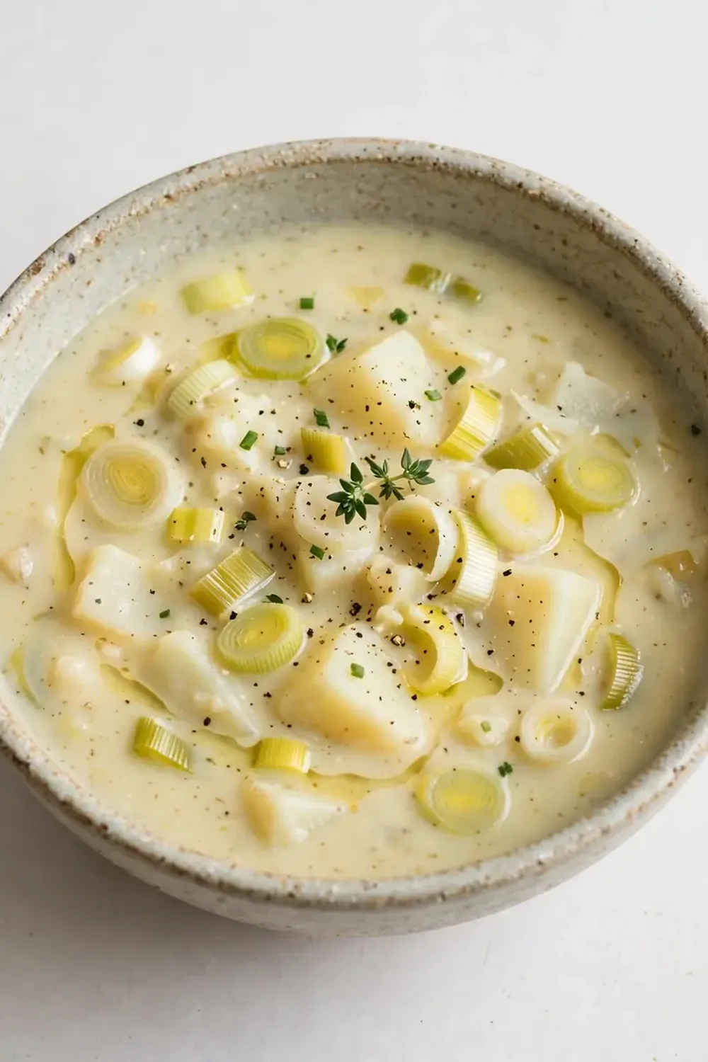 Simple Potato and Leek Soup