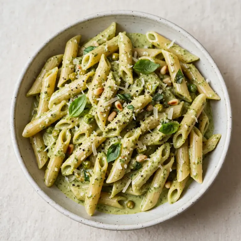 Restaurant-Qualität in 20 Minuten: Cremige Pesto-Pasta