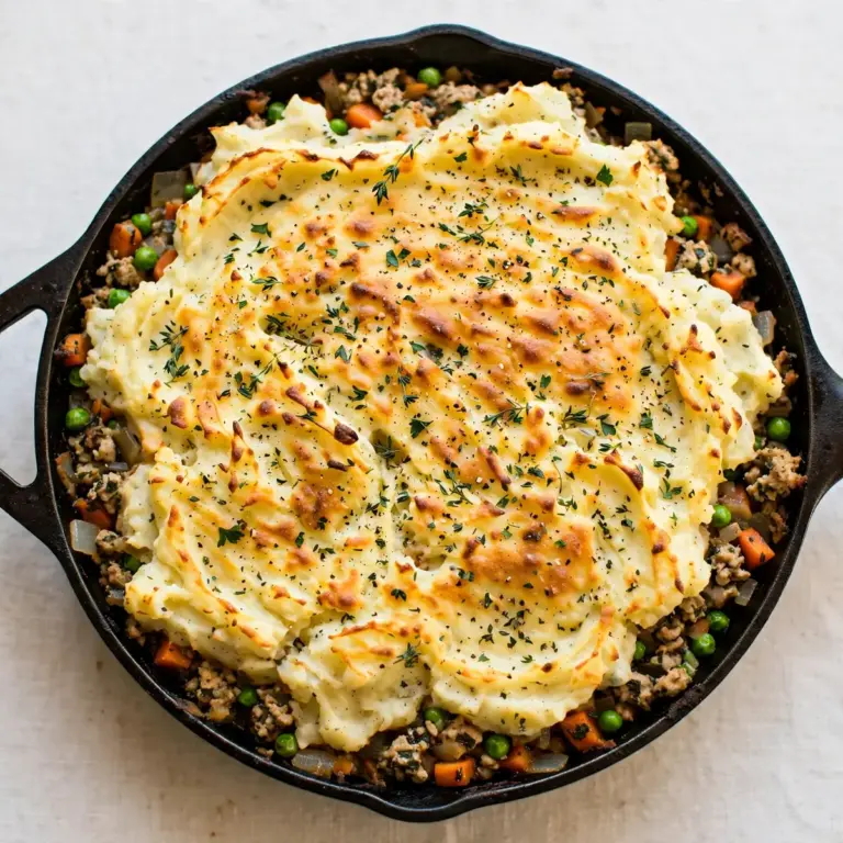 Restaurant-Qualität: Türkei Shepherd’s Pie aus der Pfanne