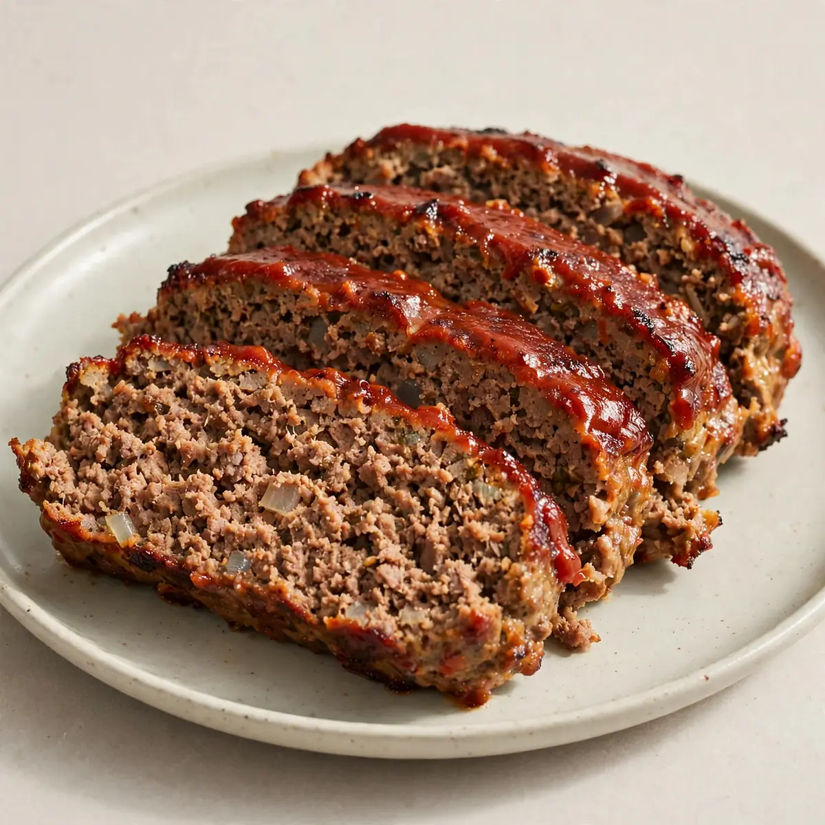 Restaurant-Reifer Hackbraten mit Rinderhack