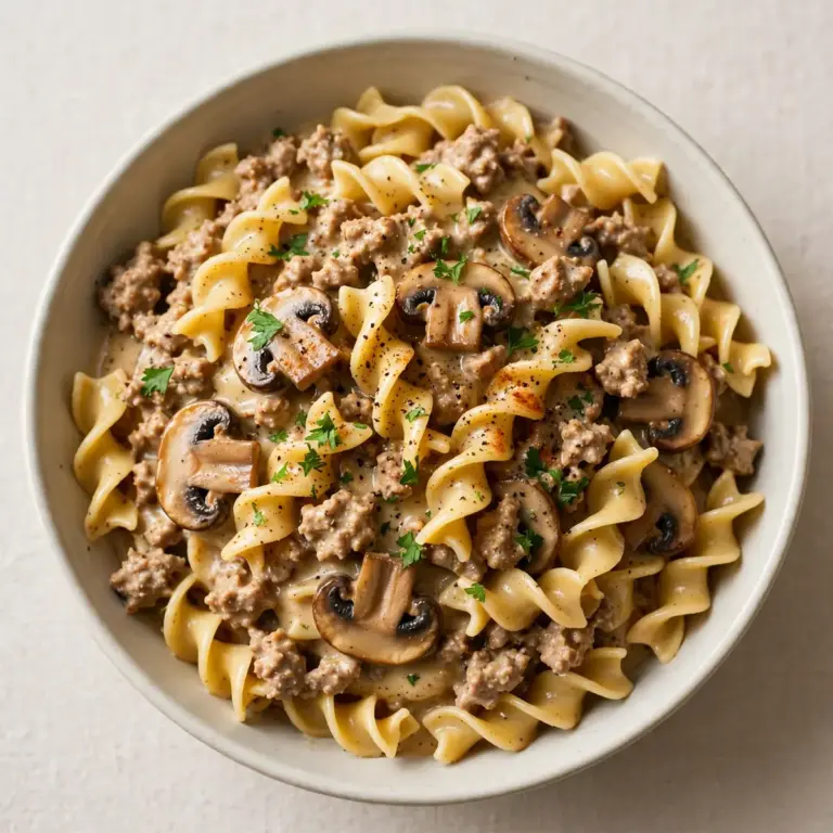 Restaurant-Reifes Truthahn-Hackfleisch-Stroganoff für Gäste