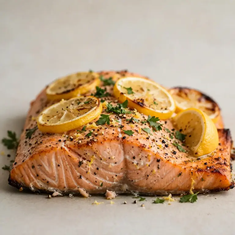 Restaurant-Trick: Zitronen-Pfeffer Lachs aus dem Ofen