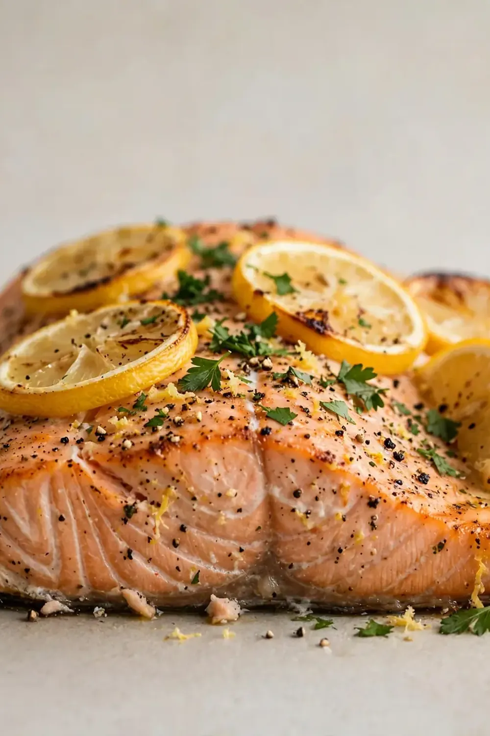 Lemon Pepper Baked Salmon