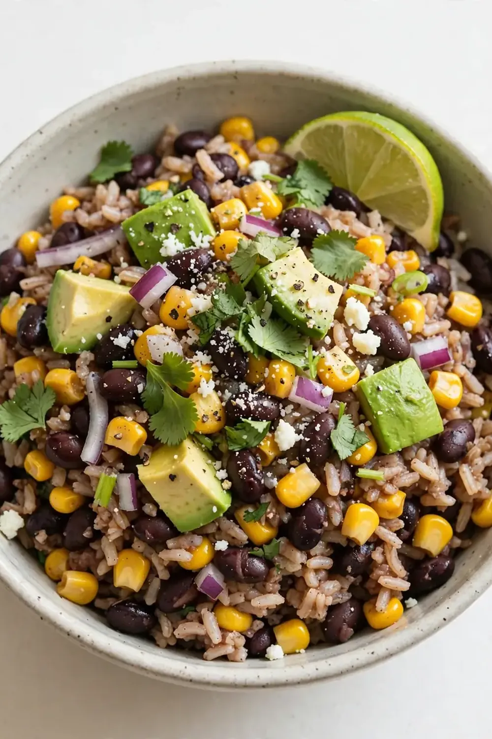 Black Bean and Corn Rice Bowls
