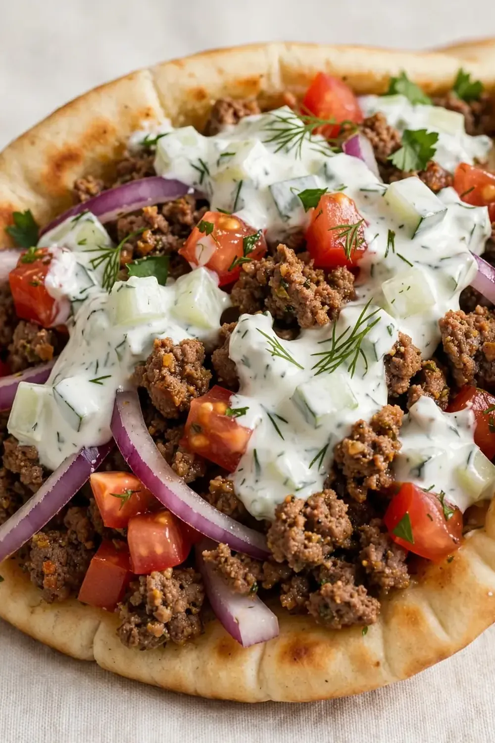 Fast Ground Beef Gyros
