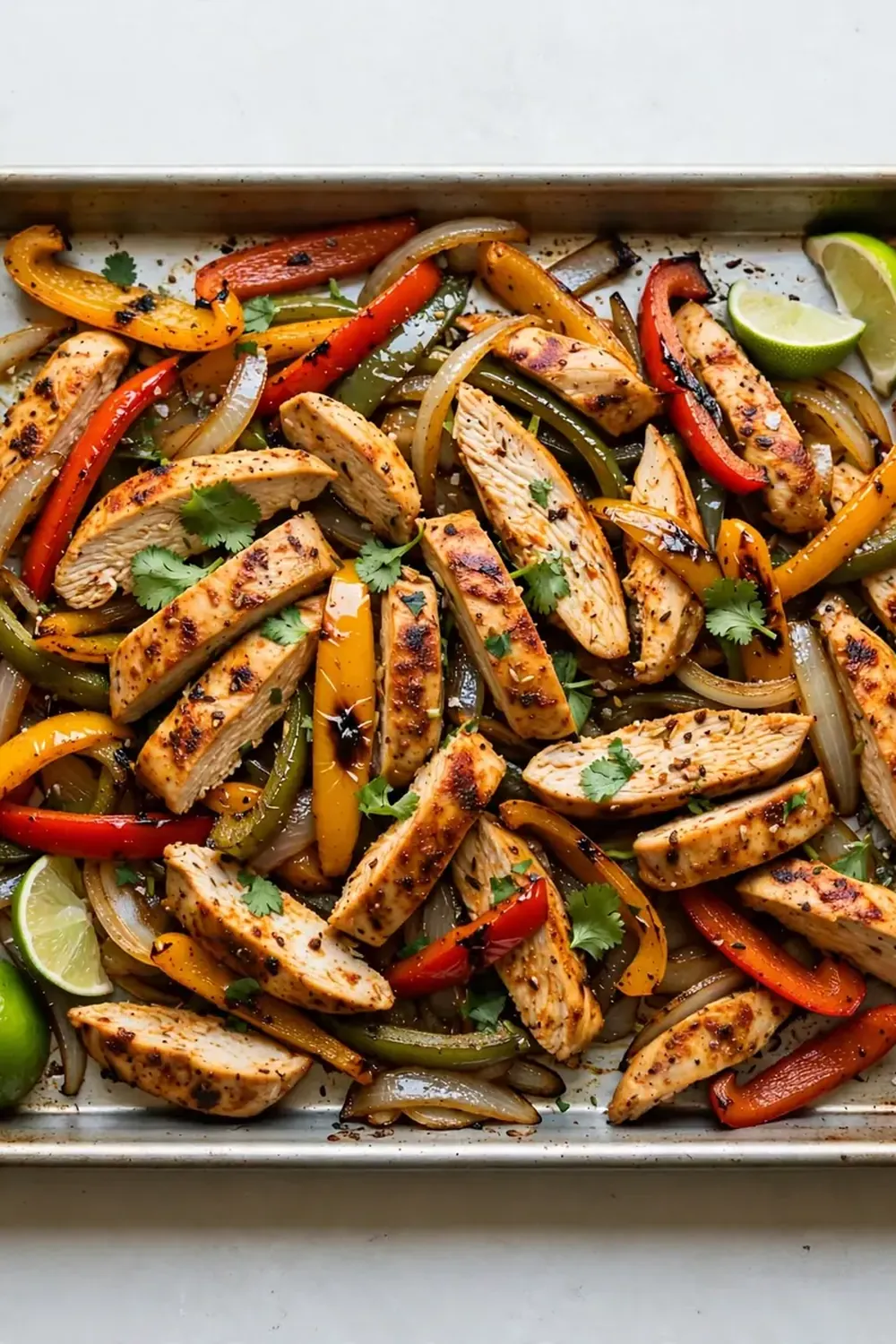 Sheet Pan Chicken Fajitas