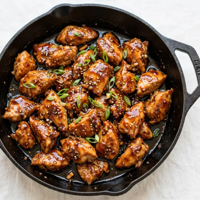 Restaurant-Würdige Teriyaki Chicken Pfanne für Gäste