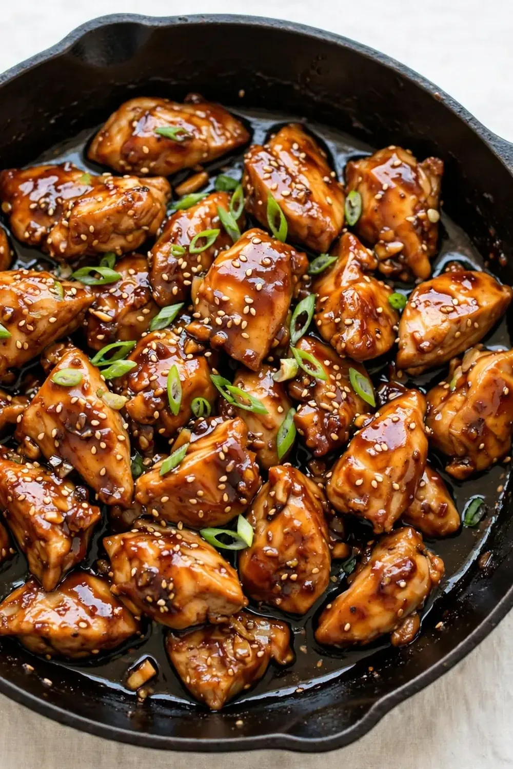 Quick Teriyaki Chicken Skillet