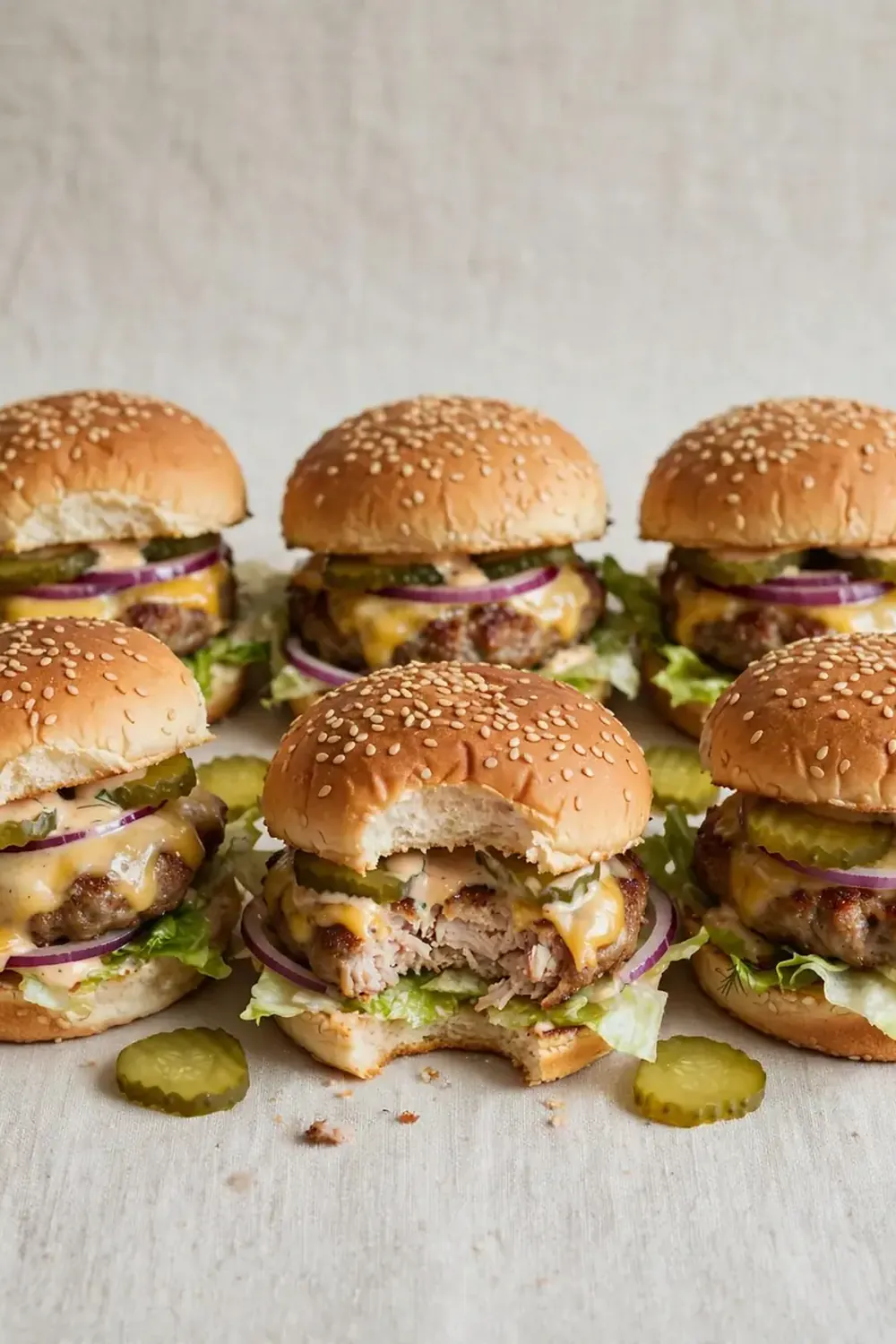 Turkey Burger Sliders
