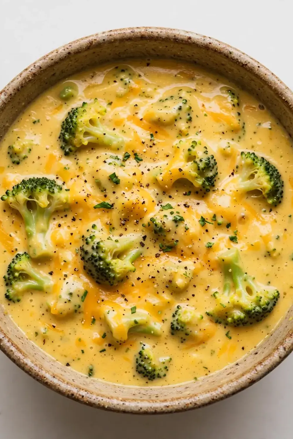 Creamy Broccoli Cheddar Soup