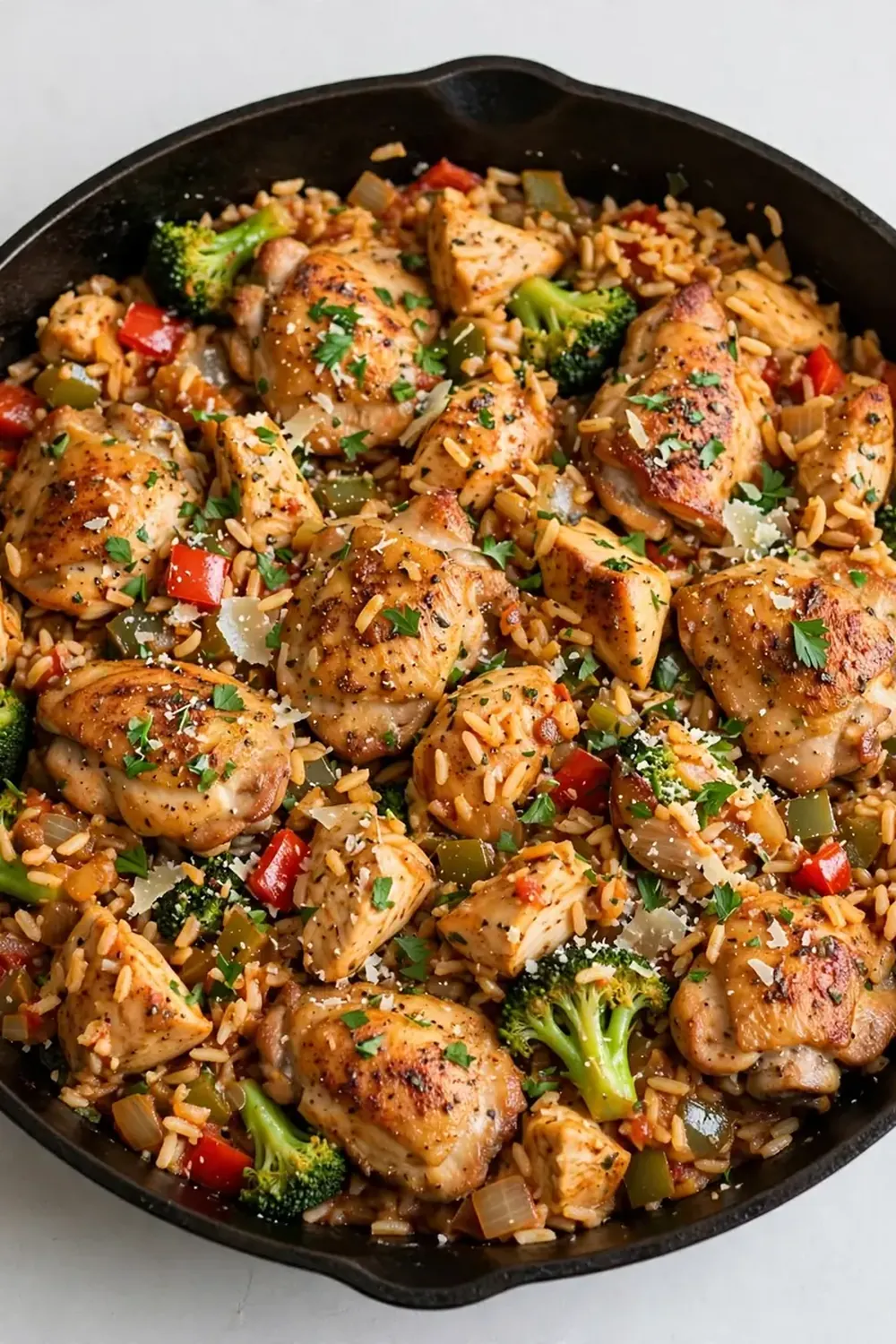 20-Minute Chicken and Rice Skillet