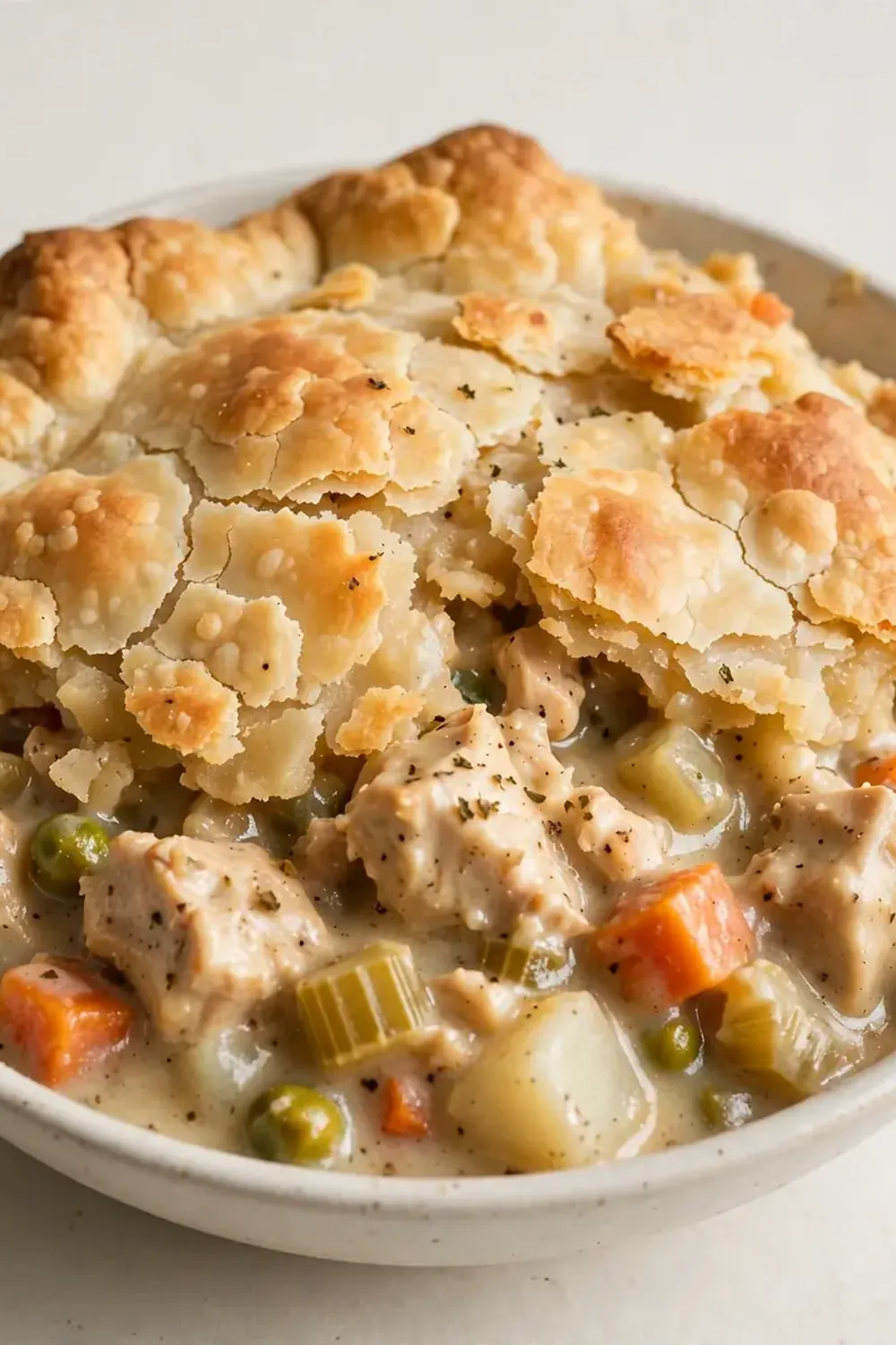 budget friendly chicken pot pie