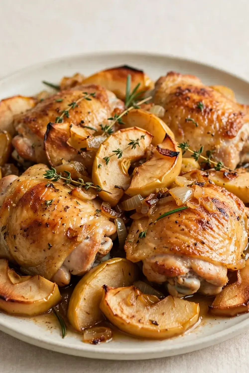 easy baked apple chicken