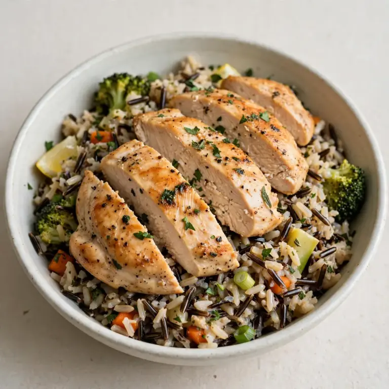 Gesundes Chicken Mit Wildreis Zum Wohlfühlen